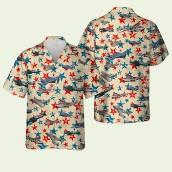 Usa Wwii Aircraft Of July Hawaiian Shirt | Newhawaiianshirts AU