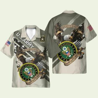 Usnavy Veteran All Gave Some Some Gave All Gray Hawaiian Shirt | Newhawaiianshirts AU