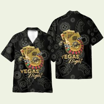 Vegas Night In Casino Hawaiian Shirt | Newhawaiianshirts AU