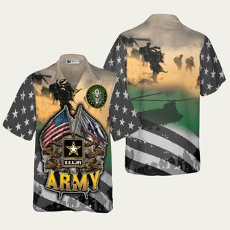 Veteran Proudly Served The Us Army Hawaiian Shirt | Newhawaiianshirts DE