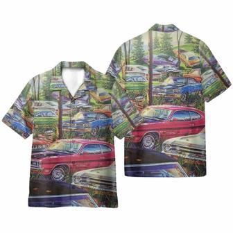 Vintage Car Hawaiian Shirt | Newhawaiianshirts DE