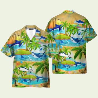 Vintage Coconut Tree Hawaiian Shirt | Newhawaiianshirts UK