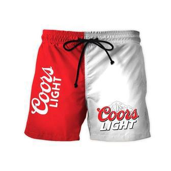 Vintage Coors Light Swim Trunks | Newhawaiianshirts AU