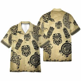 Vintage Tiki Tribal Hawaiian Shirt | Newhawaiianshirts AU