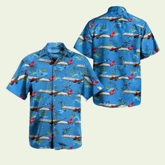 Virgin Atlantic Airbus Hawaiian Shirt | Newhawaiianshirts AU