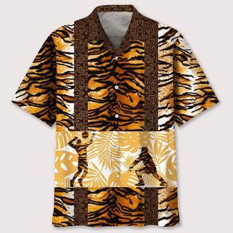 Volleyball Leopard Skin Hawaiian Shirt Summer Gifts | Newhawaiianshirts DE