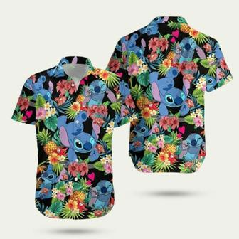 Walt Disney Stitch Ohana Hawaiian Shirt | Newhawaiianshirts CA