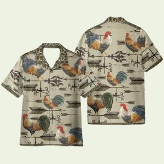 Weathervane Rooster Hawaiian Shirt | Newhawaiianshirts DE