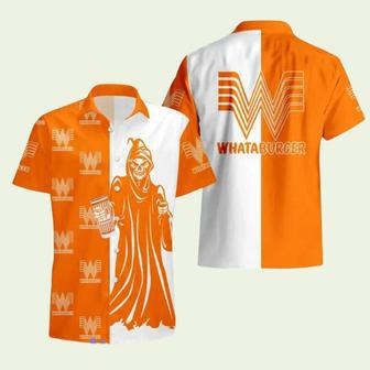 Whataburger Death Halloween Hawaiian Shirt | Newhawaiianshirts DE