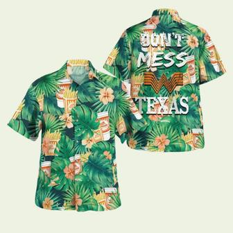 Whataburger Dont Mess With Texas Tropical Hawaiian Shirt | Newhawaiianshirts AU