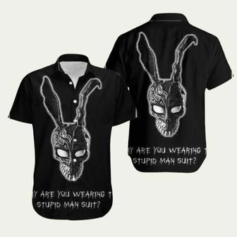 Why Are You Wearing Donnie Darko Halloween Beeteeshop Hawaiian Shirt | Newhawaiianshirts DE