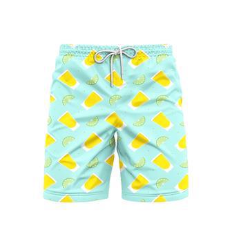 Wine Tequila Lover Mexico Beach Shorts For Men | Newhawaiianshirts AU