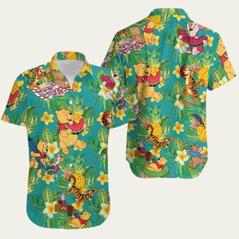 Winnie The Pooh Cartoon Hawaiian Shirt | Newhawaiianshirts DE