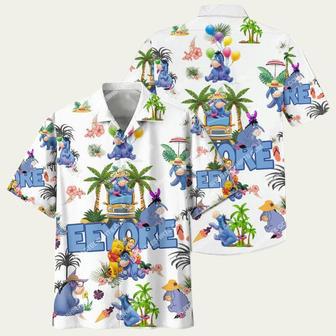 Winnie The Pooh Eeyore Hawaiian Shirt | Newhawaiianshirts UK