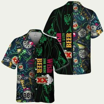 Wish You Were Beer Dos Equis Hawaiian Shirt | Newhawaiianshirts UK