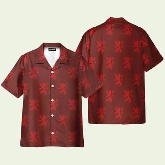 Wizard And Witch Gryffind House Cosplay Hawaiian Shirt | Newhawaiianshirts DE