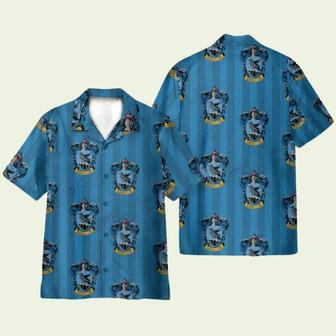 Wizard And Witch Ravenclaw House Cosplay Costume Hawaiian Shirt | Newhawaiianshirts DE