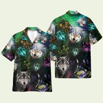 Wolf Mens Hawaiian Shirt | Newhawaiianshirts DE