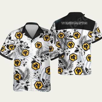 Wolverhampton Wanderers Logo Hawaiian Shirt | Newhawaiianshirts AU