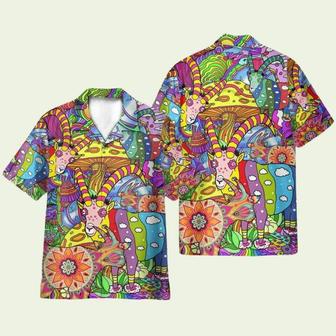 World Of Goats Hippie Hawaiian Shirt | Newhawaiianshirts DE