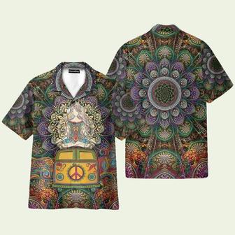 World Of Hippie And Yoga Hawaiian Shirt | Newhawaiianshirts DE