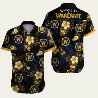 World Of Warcraft Flower Tropical Short Sleeve Hawaiian Shirt | Newhawaiianshirts AU