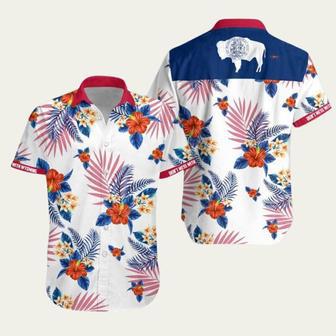 Wyoming Hawaii Pattern Hawaiian Shirt | Newhawaiianshirts UK