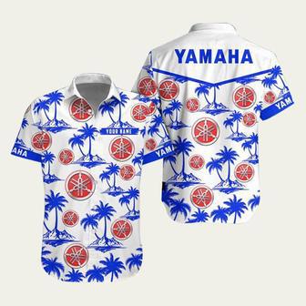 Yamaha Blue Car Hawaiian Shirt | Newhawaiianshirts AU