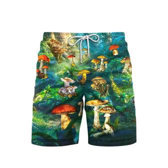 You Can Trust Me I Have Good Mushroom Forest Beach Shorts For Men | Newhawaiianshirts UK