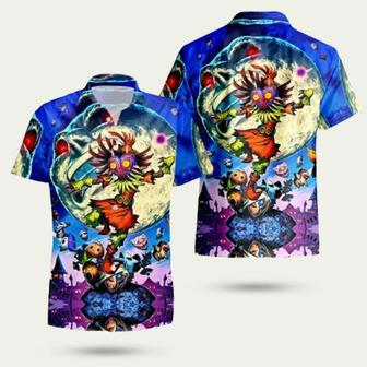 Zelda Majoras Mask The Legend Of Zelda Hawaiian Shirt | Newhawaiianshirts AU