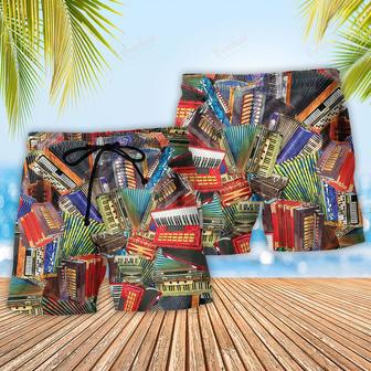 Accordion Music Accordion To Me You Are Awesome Beach Short | Newhawaiianshirts UK