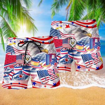 America Eagle Amazing Day Beach Short | Newhawaiianshirts DE