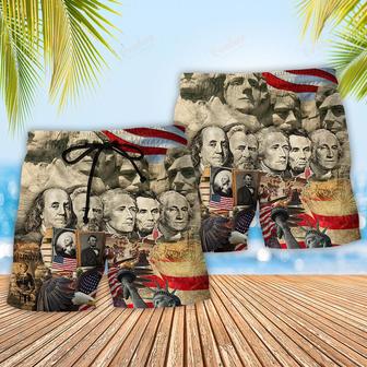 America History Freedom, Is Life So Dear Or Peace So Sweet Beach Short | Newhawaiianshirts UK