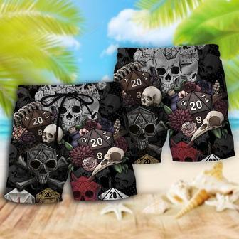 And Skull Darkness Art Beach Short | Newhawaiianshirts AU