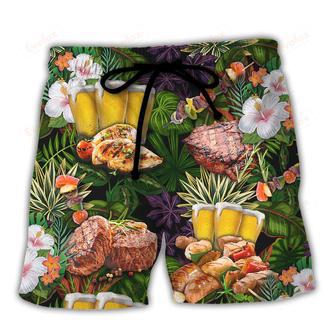 Barbecue Funny Once You Put My Meat In Your Mouth You're Going To Want To Swallow Beach Short | Newhawaiianshirts UK