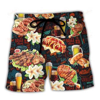 BBQ Don't Be Jealous Just Because You Can't Roast Like Me Beach Short | Newhawaiianshirts AU