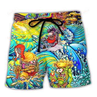 Beach Bum 4 Life Crazy Life Beach Short | Newhawaiianshirts CA