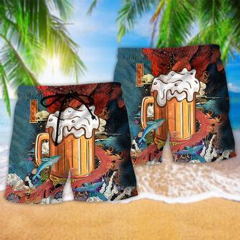 Beer Favorite Cool Style Beach Short | Newhawaiianshirts AU