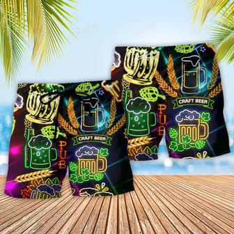 Beer It's Beer O'clock Stunning Beach Short | Newhawaiianshirts CA