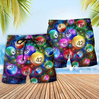 Billiard Funny Neon Colorful Beach Short | Newhawaiianshirts AU