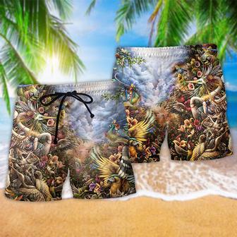 Bird Heaven Amazing Life Beach Short | Newhawaiianshirts AU