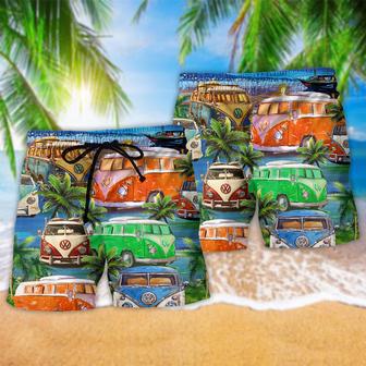 Bus Good Times And Tan Lines Beach Short | Newhawaiianshirts CA