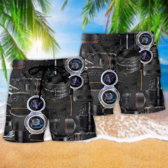 Camera Once A Photographer Always A Photographer Beach Short | Newhawaiianshirts DE