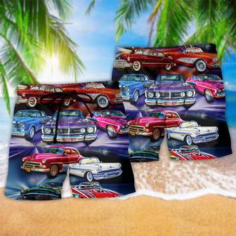 Car Color Mix Some Colors Beach Short | Newhawaiianshirts AU