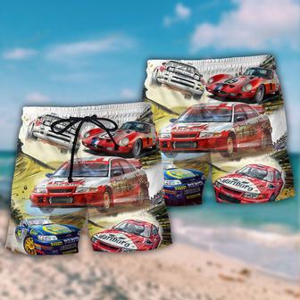 Car Racing Fast And Furious Beach Short | Newhawaiianshirts AU