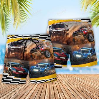 Car Racing Off Road Racing Is Our Life Beach Short | Newhawaiianshirts DE