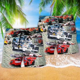 Car Racing So Cool Beach Short | Newhawaiianshirts AU