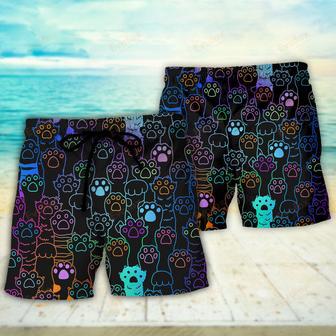 Cat Cutie Little Paw Beach Short | Newhawaiianshirts AU