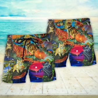 Cat Secret Another World Beach Short | Newhawaiianshirts AU