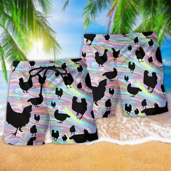 Chicken Farm Awesome Style Beach Short | Newhawaiianshirts AU